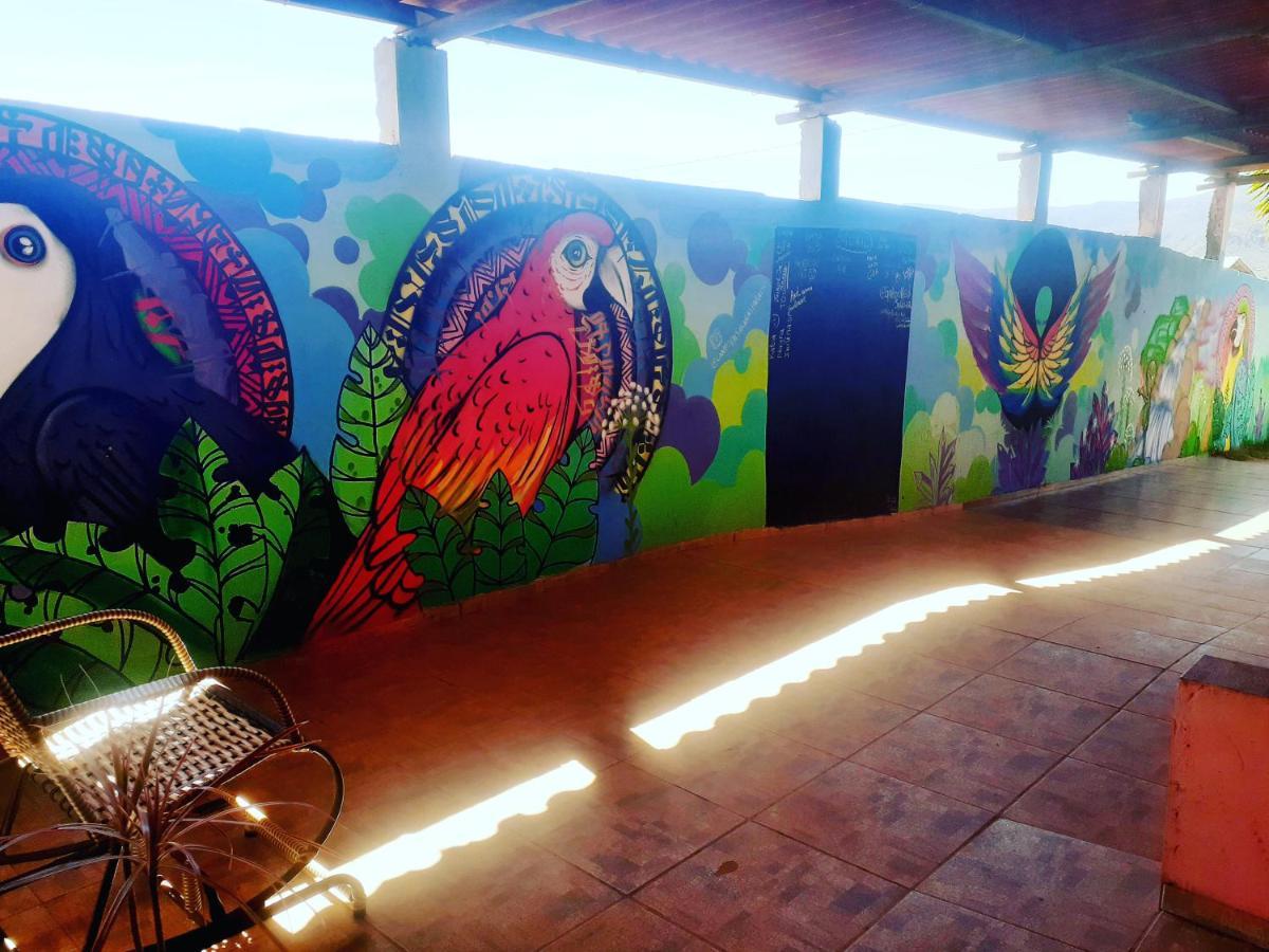 Hostel Canto das Araras Alto Paraíso de Goiás Exterior foto